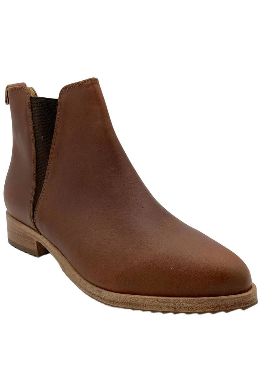 Nisolo Women's Eva Everyday Chelsea Boots Brandy - Medium